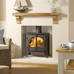 Stovax Stockton 8 Double Door Flat Top Woodburner
