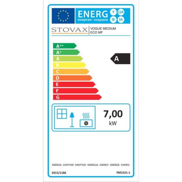 Stovax Vogue Medium Freestanding Eco Multifuel