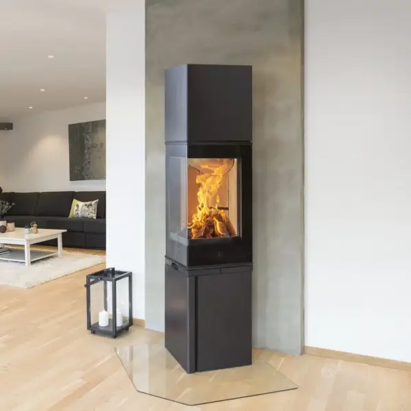 Scan 80-4 Prism Black Stove