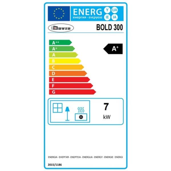 Dovre Bold 300 Freestanding Woodburner