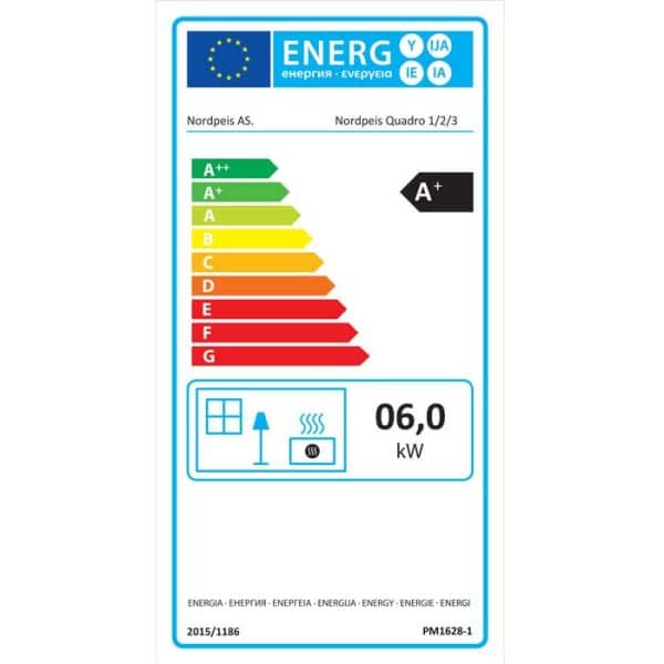 Nordpeis Quadro 2T Woodburner