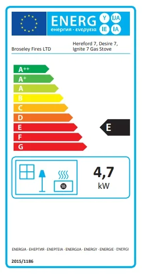 Broseley Hereford 7 Gas
