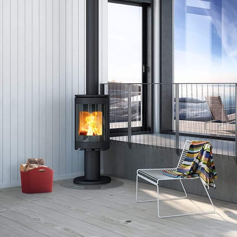 Jotul F483 Woodburner With Pedestal