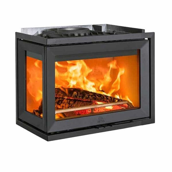 Jotul I520F Insert Woodburner With Front And Left Glass