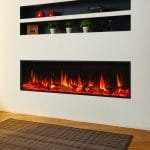 Gazco eStudio 135R Birch Fuel Effect