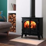 Stockton 5 Wide Multifuel Double Door