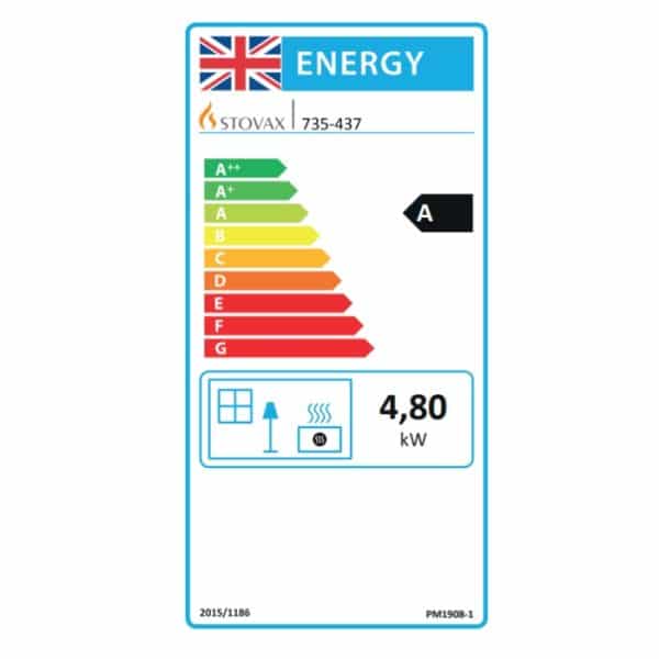 Stovax County 3 Multifuel Energy Label