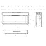 Gazco eStudio 105R Inset Electric