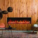 Gazco eStudio 135R Birch Fuel Effect