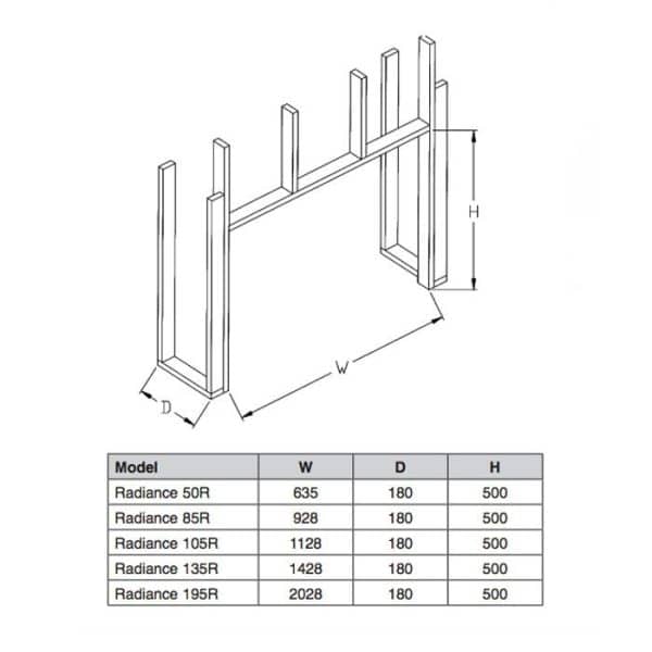 Gazco Radiance Inset 135R Electric - Image 10