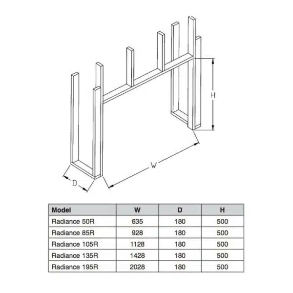 Gazco Radiance Inset 135R Electric - Image 10