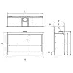 Gazco Reflex 105 BalancedConventional Flue GasLPG