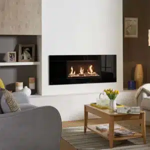 Gazco Studio 1 Glass Fronted Balanced Flue GasLPG
