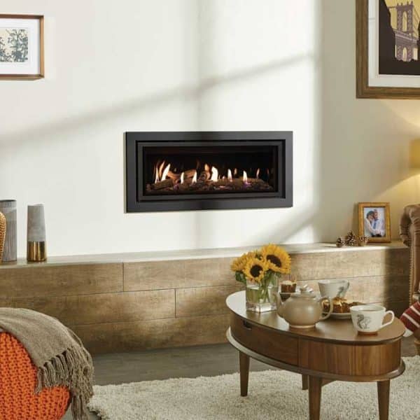 Gazco Studio 2 Glass Fronted Balanced Flue Gas/LPG