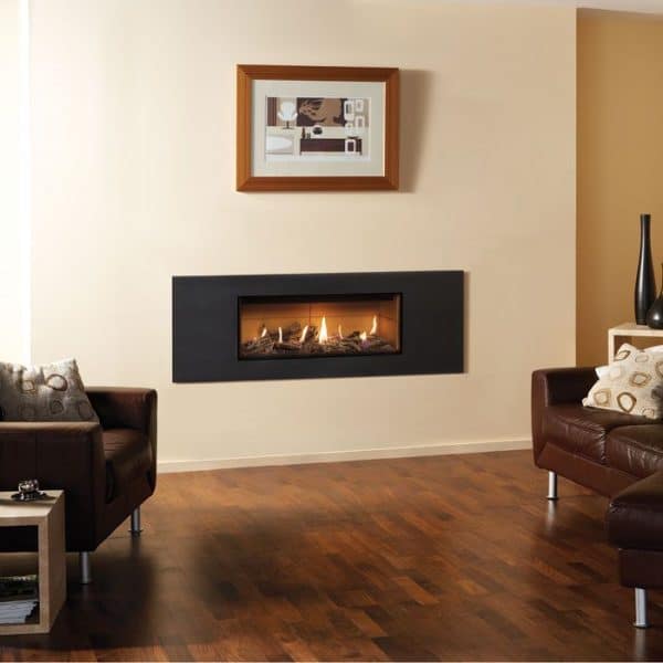 Gazco Studio 2 Glass Fronted Balanced Flue Gas/LPG