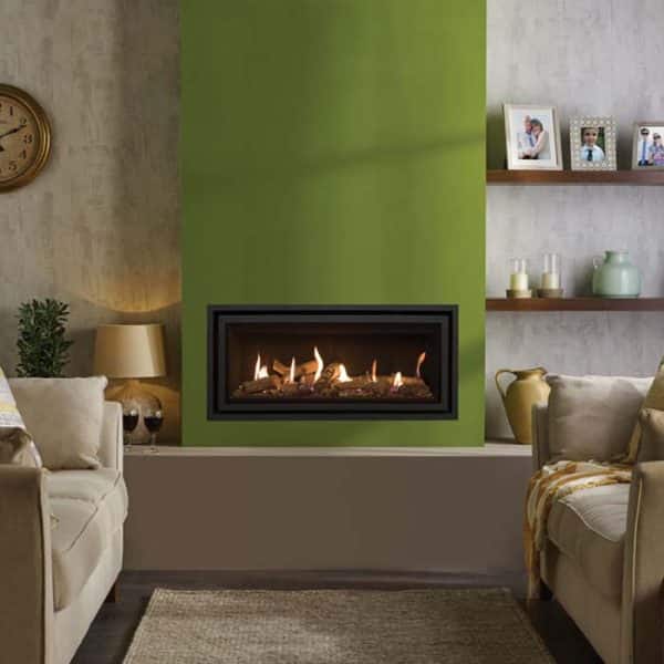 Gazco Studio 2 Glass Fronted Balanced Flue Gas/LPG