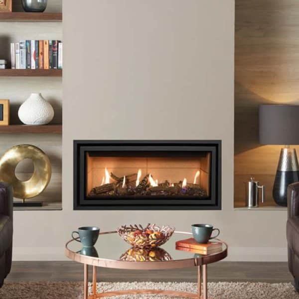 Gazco Studio 2 Glass Fronted Balanced Flue Gas/LPG