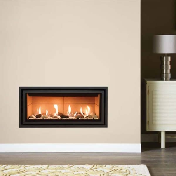 Gazco Studio 2 Glass Fronted Balanced Flue Gas/LPG