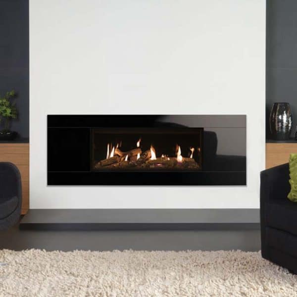 Gazco Studio 2 Glass Fronted Balanced Flue Gas/LPG