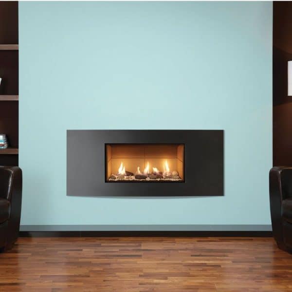 Gazco Studio 1 Glass Fronted Conventional Flue Gas/LPG