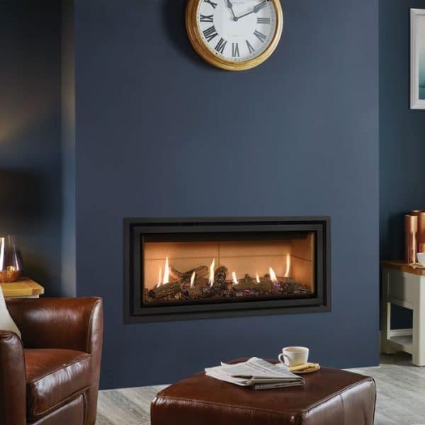 Gazco Studio 2 Glass Fronted Balanced Flue Gas/LPG