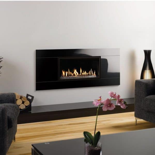 Gazco Studio 1 Glass Fronted Conventional Flue Gas/LPG