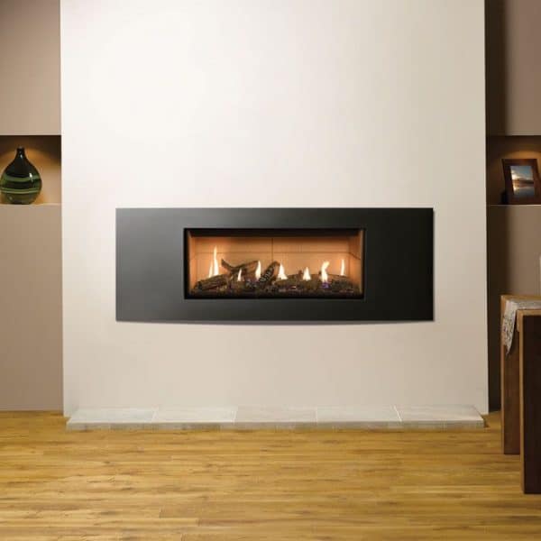 Gazco Studio 2 Glass Fronted Balanced Flue Gas/LPG