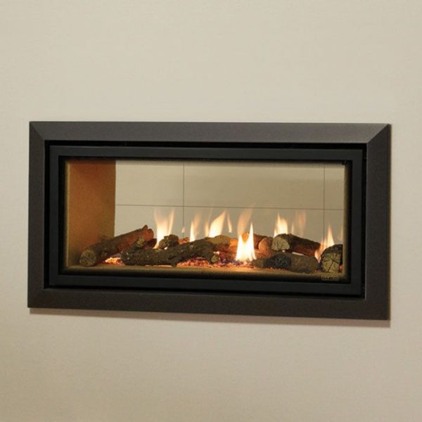 Gazco Studio 2 Duplex Double Sided Balanced Flue GasLPG