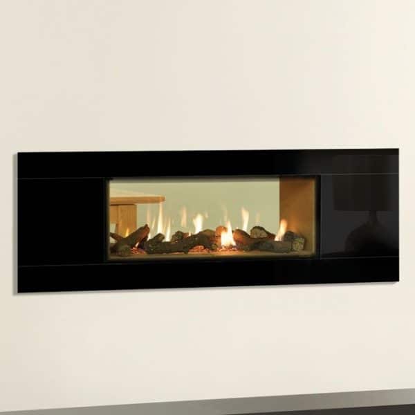 Gazco Studio 2 Duplex Double Sided Balanced Flue GasLPG