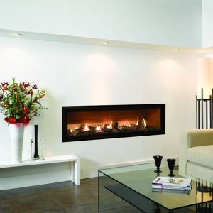 Gazco Studio 3 Glass Fronted Balanced Flue GasLPG