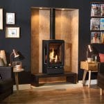 Gazco Vogue Midi T (3 sided) Balanced/Conventional Flue Gas/LPG