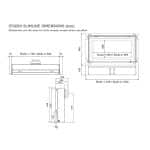 GAZCO SLIMLINE STUDIO 1