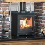 Henley Hazelwood Double Sided Wood Burning Stove