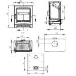 Henley Elmwood Wood Burning Stove