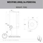 Uniq 36 SE Pedestal