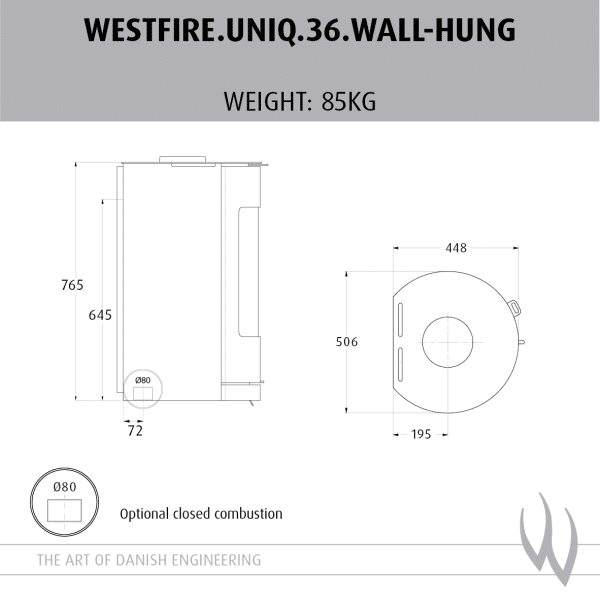Uniq 36 SE Wall Hung