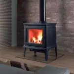 Hergom E30 Medium Stove installed Freestanding