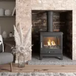 Vue Landscape Installed In Fireplace