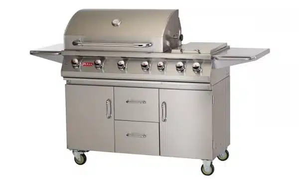 Bull 7 burner 120cm grill cart