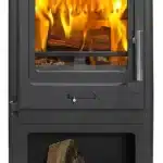 Portway P1 Contemporary Stove Logstore