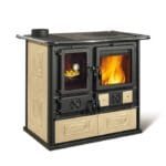 La Nordica Rosa Sinistra Reverse Wood Burning Cooker