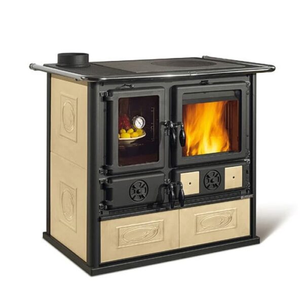La Nordica Rosa Sinistra Reverse Wood Burning Cooker