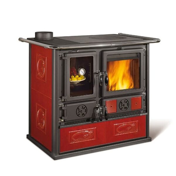 La Nordica Rosa Sinistra Reverse Wood Burning Cooker