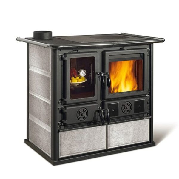 La Nordica Rosa Sinistra Reverse Wood Burning Cooker
