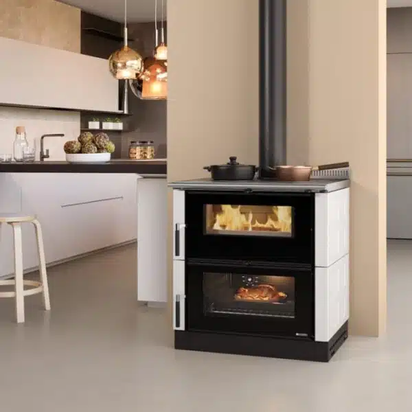 La Nordica Verona XXL Majolica Wood Burning Cooker