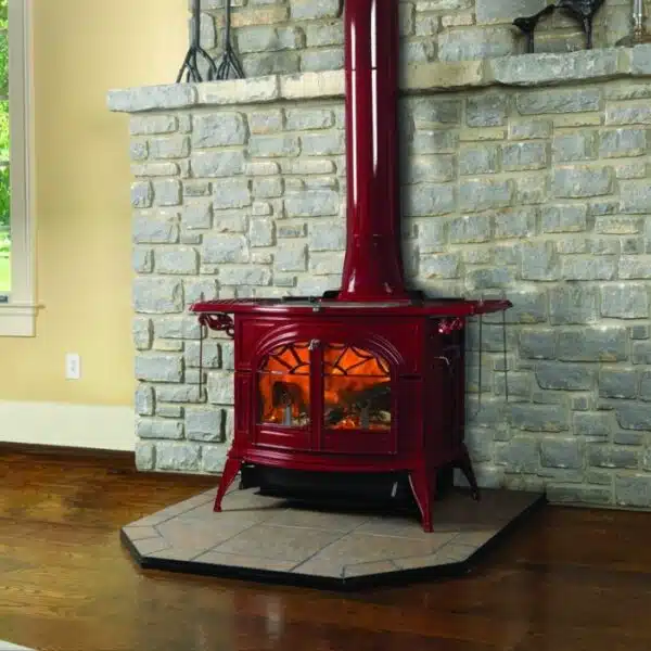 Vermont Castings Defiant Two-In-One Wood Burning Stove