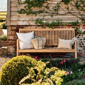 Garden Trading Deep Teak Bench 3 Seater