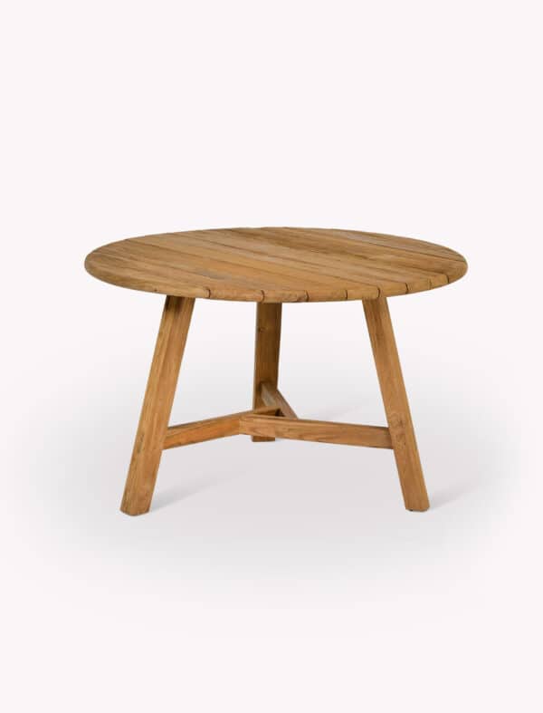 Garden Trading Hawthorne Round Slatted Dining Table - Image 6