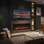 FireFX Inset Electric Fire Media Wall