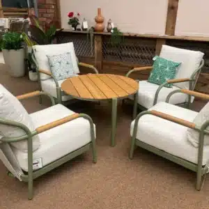 Nova Ashley 4 Seat lounge Dining Set